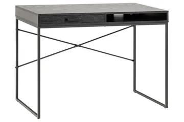 Hartsoe Skrivbord 45 cm - Svart - Products - Möbler - Bord & matgrupp - Kontorsbord - Datorbord