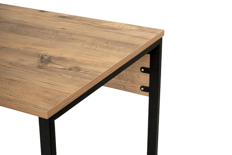 Hu Skrivbord 60x240 cm - Brun/Svart - Products - Möbler - Bord & matgrupp - Kontorsbord - Datorbord