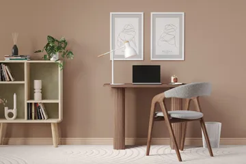 Kopparbo Skrivbord - Mörkbrunt valnötsträ - Products - Möbler - Bord & matgrupp - Kontorsbord - Datorbord