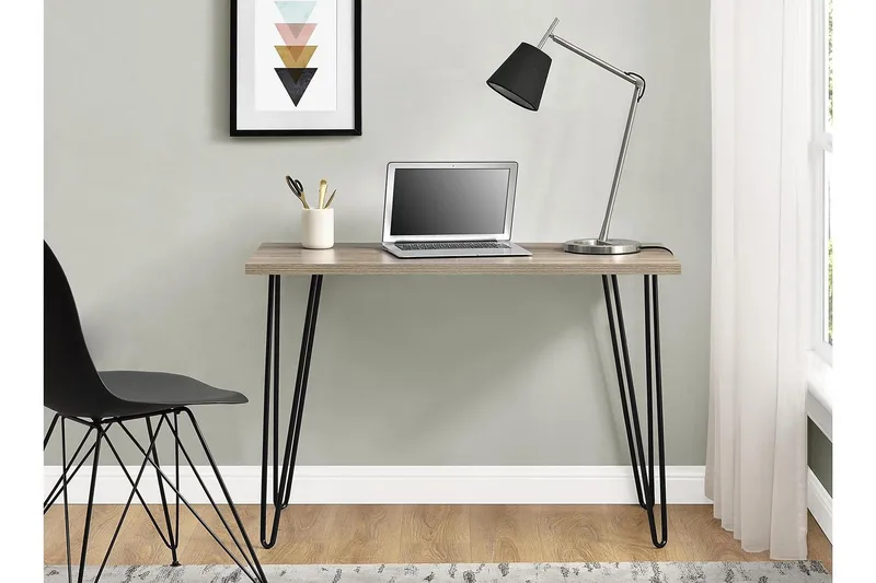 Owen Skrivbord 102 cm Natur/Svart - Dorel Home - Products - Möbler - Bord & matgrupp - Kontorsbord - Datorbord