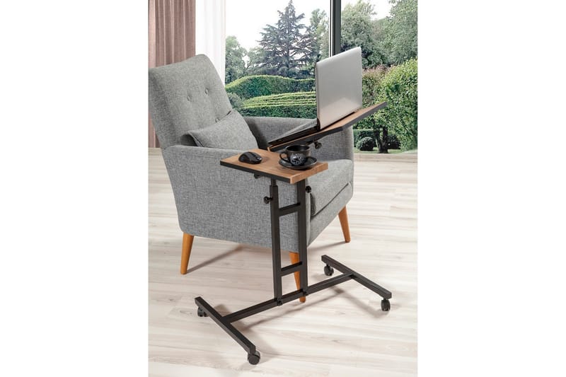 Morse Ståskrivbord 67 cm - Trä/natur/Svart - Products - Möbler - Bord & matgrupp - Kontorsbord - Skrivbord