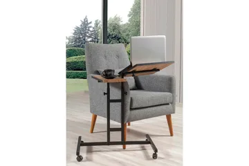 Morse Ståskrivbord 67 cm - Trä/natur/Svart - Products - Möbler - Bord & matgrupp - Kontorsbord - Skrivbord