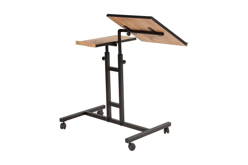 Morse Ståskrivbord 67 cm - Trä/natur/Svart - Products - Möbler - Bord & matgrupp - Kontorsbord - Skrivbord