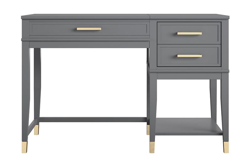 Westerleigh Höj-och Sänkbart Skrivbord 116 cm Förvaring Lådo - CosmoLiving - Products - Möbler - Bord & matgrupp - Kontorsbord - Skrivbord