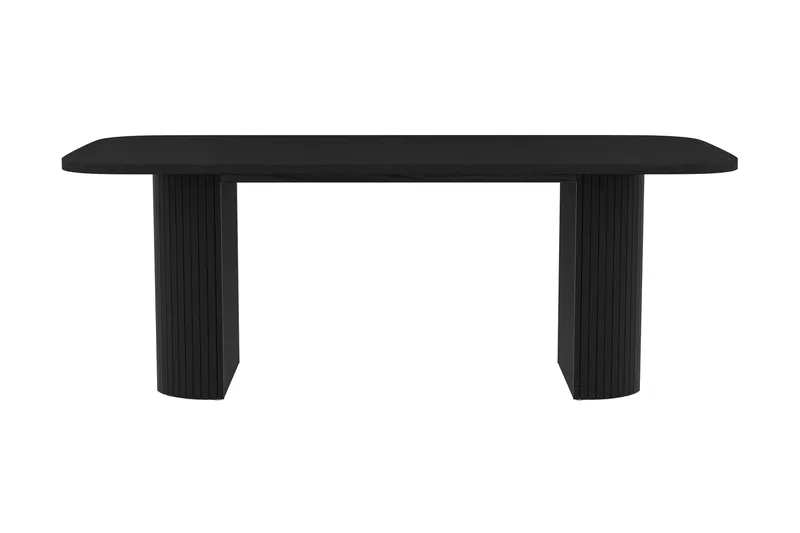 Kopparbo Matbord 200 cm, Svart trä