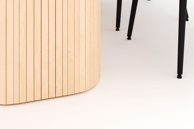 Kopparbo Matgrupp 200x90cm med 6 Alsarp Matstolar - Natural - Products - Möbler - Bord & matgrupp - Matgrupp