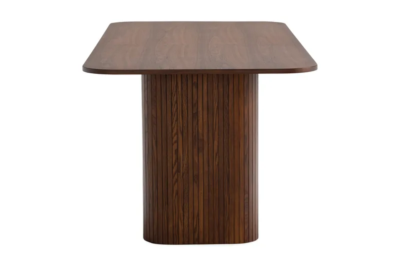 Kopparbo Rektangulärt Matbord 200 cm - Mörkbrunt / Valnöt / Trä - Products - Möbler - Bord & matgrupp - Matbord & köksbord