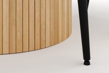 Kopparbo Rund Matgrupp 130-150 cm 4 Alsarp Matstolar - Natural - Products - Möbler - Bord & matgrupp - Matgrupp