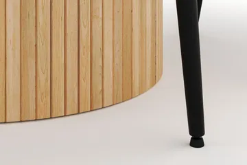 Kopparbo Rund Matgrupp 130-150 cm 6 Alsarp Matstolar - Natural - Products - Möbler - Bord & matgrupp - Matgrupp