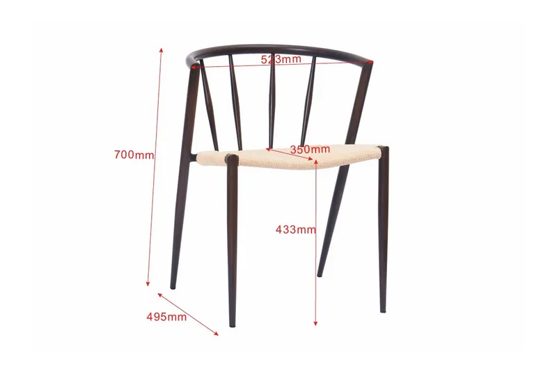 Kopparbo Rund Matgrupp 180 cm – Matbord med 8 Winston Matstolar i Trä med Valnötsutseende - Brun - Products - Möbler - Bord & matgrupp - Matgrupp