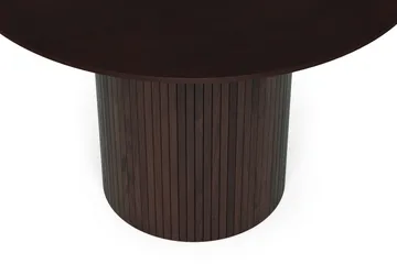 Kopparbo Runt Matbord 110 cm Fanér - Rökt ek - Products - Möbler - Bord & matgrupp - Matbord & köksbord