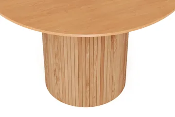 Kopparbo Runt Matbord 110 cm med Trä- och Ekutseende - Ek - Products - Möbler - Bord & matgrupp - Matbord & köksbord
