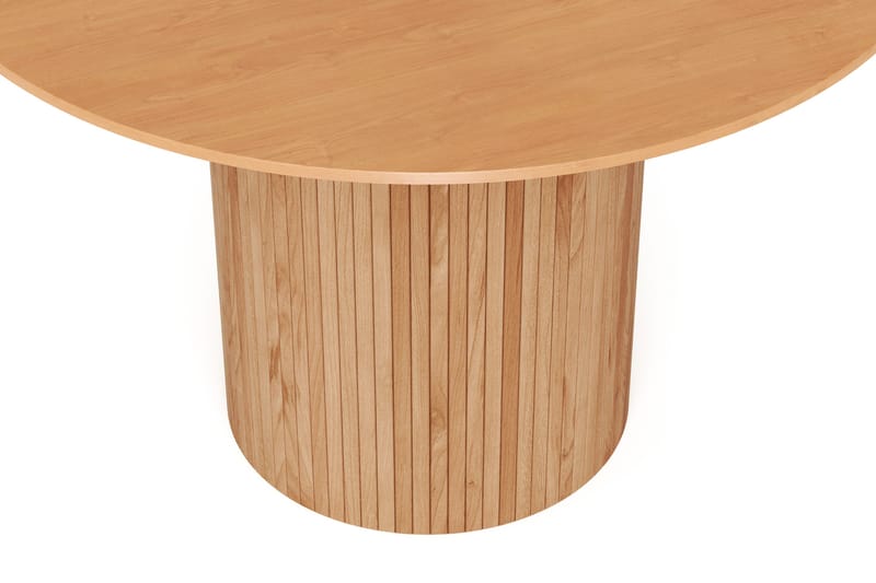 Kopparbo Runt Matbord 110 cm med Trä- och Ekutseende - Ek - Products - Möbler - Bord & matgrupp - Matbord & köksbord