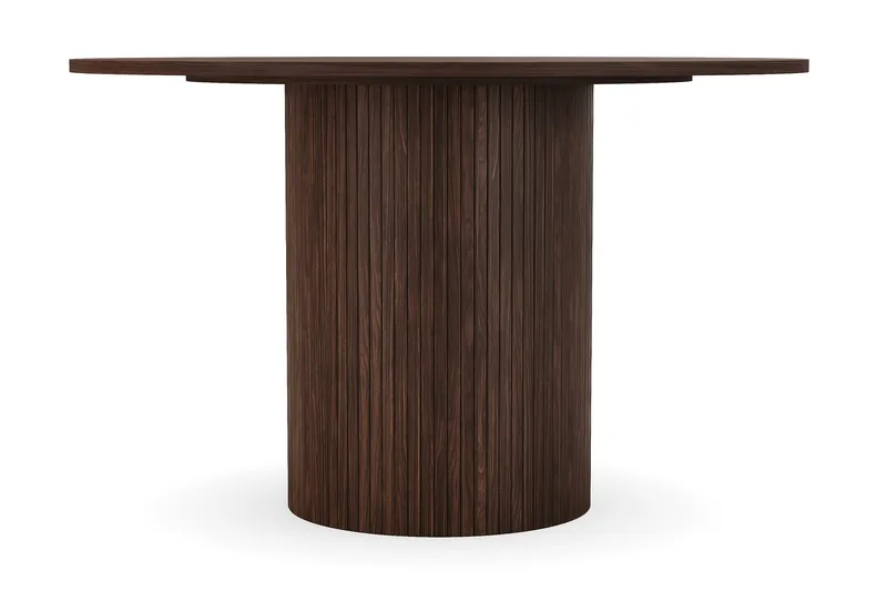 Kopparbo Runt Matbord 120 cm för 6 personer - Mörkbrunt / Valnöt / Trä - Products - Möbler - Bord & matgrupp - Matbord & köksbord