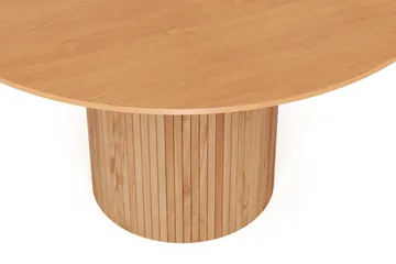 Kopparbo Runt Matbord 130 cm med Trä- och Ekutseende - Ek - Products - Möbler - Bord & matgrupp - Matbord & köksbord