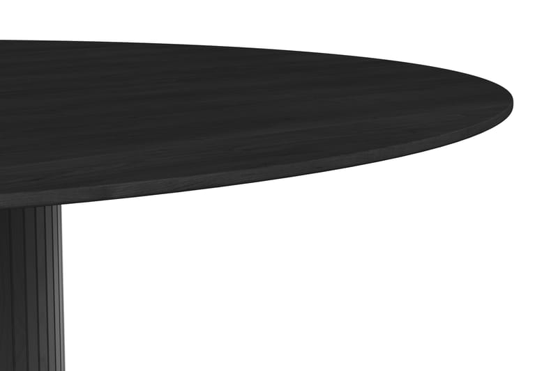 Kopparbo Runt Matbord 180 cm Fanér - Svartlaserad ek - Products - Möbler - Bord & matgrupp - Matbord & köksbord