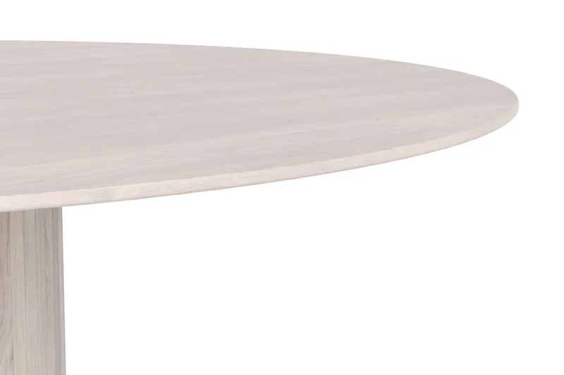 Kopparbo Runt Matbord 180 cm Fanér - Vitlaserad ek - Products - Möbler - Bord & matgrupp - Matbord & köksbord