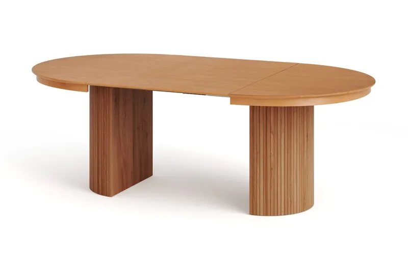 Kopparbo Runt Matbord förlängningsbart 120-220 cm Fanér - Ek - Products - Möbler - Bord & matgrupp - Matbord & köksbord