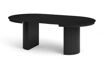 Kopparbo Runt Matbord förlängningsbart 120-220 cm Fanér