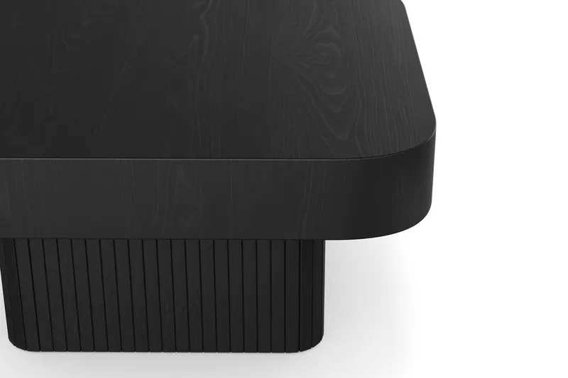 Kopparbo Soffbord 80 cm Svart - Svartlaserad ek - Products - Möbler - Bord & matgrupp - Soffbord