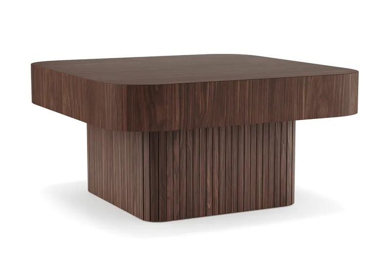 Kopparbo soffbord 80 cm Valnöt - Valnöt - Products - Möbler - Bord & matgrupp - Soffbord