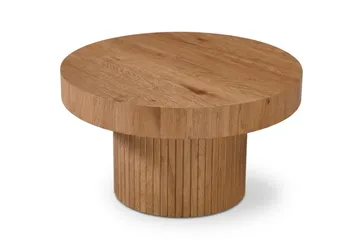 Kopparbo Soffbord Rund 85 cm tjock bordsskiva