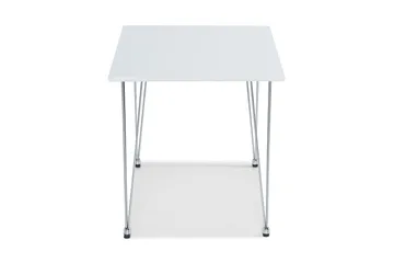 Kronblom Rektangulärt Matbord 120 cm i Trä med Metallutseende - Vit - Products - Möbler - Bord & matgrupp - Matbord & köksbord
