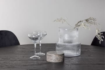 Lanzo Matgrupp 120 cm Rund med 4 Polar stolar - Svart - Products - Möbler - Bord & matgrupp - Matgrupp