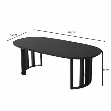 Lumor Soffbord 120x40x60 cm - Valnöt - Products - Möbler - Bord & matgrupp - Soffbord