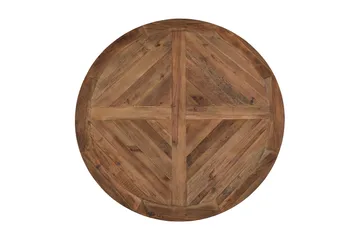 Lyon Matgrupp Ø150 cm Rund med 4 st Viktoria Stolar - Vintage Natur/Vit/Beige - Products - Möbler - Bord & matgrupp - Matgrupp