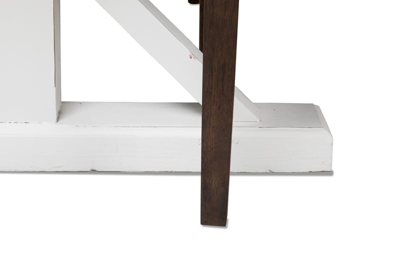 Lyon Matgrupp 200 cm med 6 Tuva Stol - Natur/Vit/Brun - Products - Möbler - Bord & matgrupp - Matgrupp