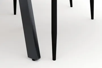 Marcelen Matbord Förlängningsbart med 4 Sawako Stolar - Brun - Products - Möbler - Bord & matgrupp - Matgrupp