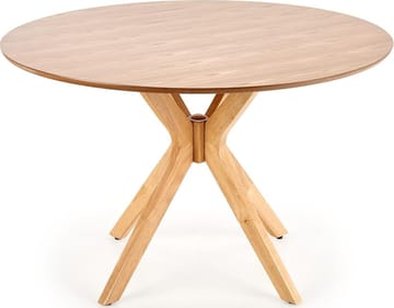 Matbord Ø120 cm ekfanèr - Rio - Ek - Products - Möbler - Bord & matgrupp - Matbord & köksbord