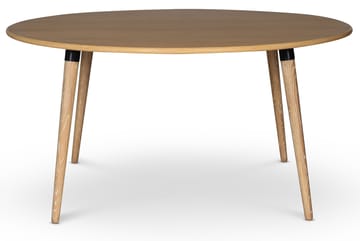 Matbord Ø180 cm whitewash - Omni - Whitewash ek - Products - Möbler - Bord & matgrupp - Matbord & köksbord