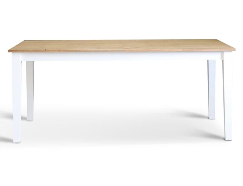 Matbord 180 cm - vit / oljad ek - Vit / Oljad Ek - Products - Möbler - Bord & matgrupp - Matbord & köksbord
