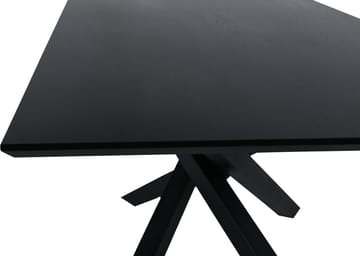 Matbord 180x90 cm svartbetsad ek - Piazza - Svartbetsad Ek - Products - Möbler - Bord & matgrupp - Matbord & köksbord