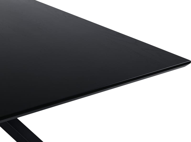 Matbord 180x90 cm svartbetsad ek - Piazza - Svartbetsad Ek - Products - Möbler - Bord & matgrupp - Matbord & köksbord