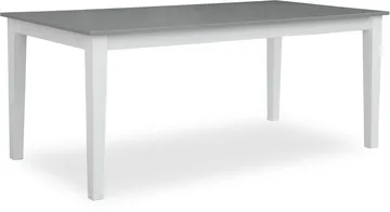 Matbord Fårö 180 cm - Vit/Grå - Products - Möbler - Bord & matgrupp - Matbord & köksbord