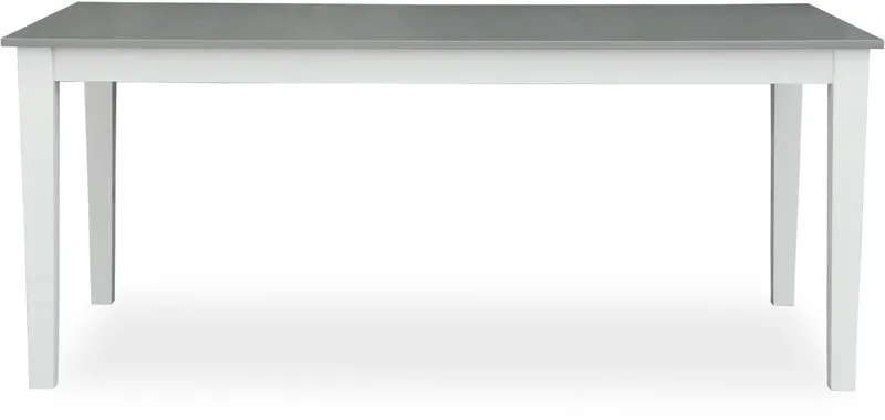 Matbord Fårö 180 cm - Vit/Grå - Products - Möbler - Bord & matgrupp - Matbord & köksbord