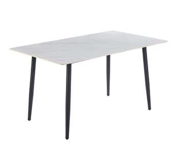 Matbord Inez Keramisk 140x80 cm - Vit matt marmor - Products - Möbler - Bord & matgrupp - Matbord & köksbord
