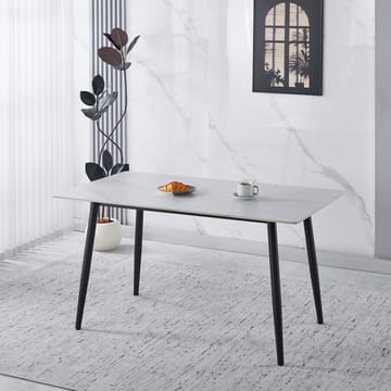 Matbord Inez Keramisk 140x80 cm - Vit matt marmor - Products - Möbler - Bord & matgrupp - Matbord & köksbord