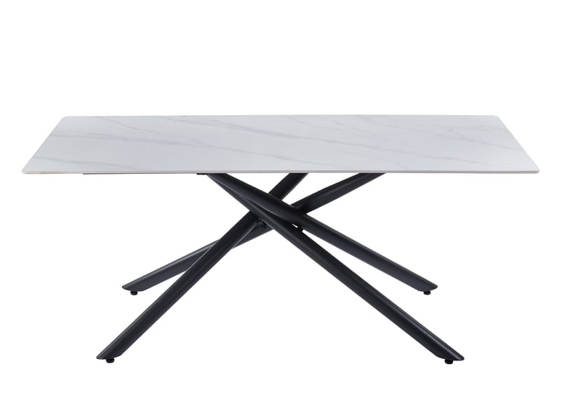 Matbord Jupiter Keramik 180x90 cm - Vit matt marmor - Products - Möbler - Bord & matgrupp - Matbord & köksbord