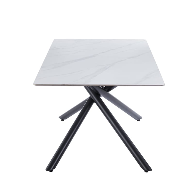 Matbord Jupiter Keramik 180x90 cm - Vit matt marmor - Products - Möbler - Bord & matgrupp - Matbord & köksbord