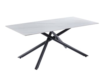 Matbord Jupiter Keramik 180x90 cm - Vit matt marmor - Products - Möbler - Bord & matgrupp - Matbord & köksbord