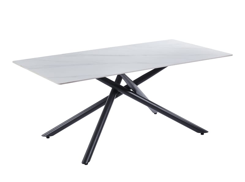 Matbord Jupiter Keramik 180x90 cm - Vit matt marmor - Products - Möbler - Bord & matgrupp - Matbord & köksbord