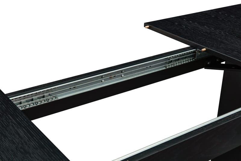 Kopparbo Matbord 180-240 cm Förlängningsbart - Svart trä - Products - Möbler - Bord & matgrupp - Matbord & köksbord