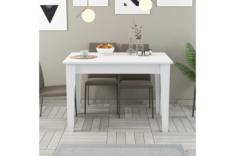 Levents Matbord 110x72 cm Vit - Hanah Home - Products - Möbler - Bord & matgrupp - Matbord & köksbord