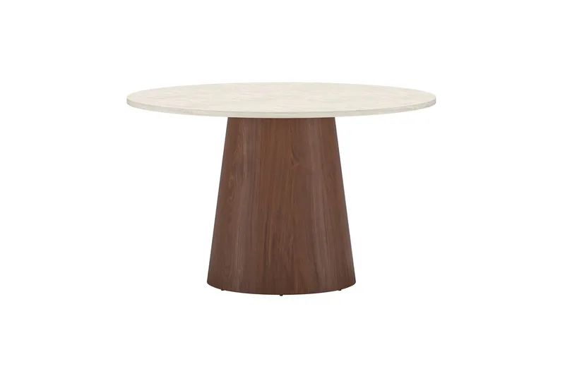 Runt matbord Lanzo 120 cm - Beige - Products - Möbler - Bord & matgrupp - Matbord & köksbord