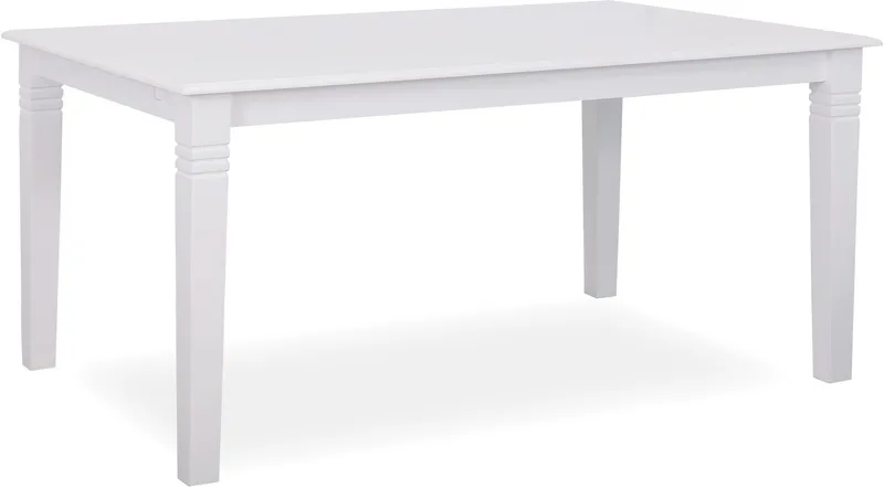 Matbord Mellby 180 cm, Vit