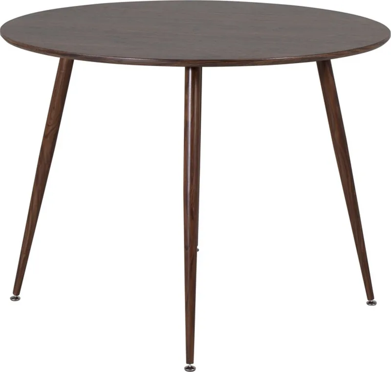 Matbord Plaza Ø100 cm - Valnöt - Products - Möbler - Bord & matgrupp - Matbord & köksbord